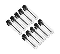 Garneck Lot de 10 Flacons D'échantillons en Verre 1ml pour Parfum et Huiles Essentielles, Design Élégant, pour Voyages et Usage Polyvalent