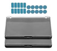 Garneck Lot De 2 De Maquillage Vides En Plastique Pour Fards À Paupières, Blush, Surligneur, Contouring