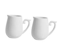 Garneck Lot De 2 Pichets En Céramique Pour Mini Pichets Support Pour Sauce Sirop Petite Sauce