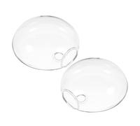 Garneck Lot De 2 Vases Hydroponiques Transparents pour Décoration D'Aquarium Pièces Maîtresses Hermétiques Bacs Transparents pour L'Organisation Grands Paniers À Tétines