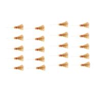 Garneck Lot de 20 Mini Balais de Sorcière Suspendus avec Corde Rouge, Grand Format Décoratif Halloween, Accessoire Sorcier pour Costume et Décoration Murale