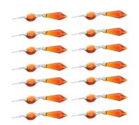 Garneck Lot de 20 Perles pour Lustre Suspendu en Cristal Marron Prismes Octogonaux de Larme Décoration Attrape-Soleil pour Fenêtre Accessoires pour Candélabres et Décorations de Noël