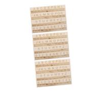Garneck Lot De 3 Livres Alphabétiques Pour Enfants Aveugles Livres Pour Aveugles Apprendre Aux Personnes Aveugles Gadgets Livres Pour Enfants Clavier En Bois