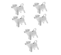 Garneck Lot De 3 Petits Pichets En Céramique De 40 Ml Pour Distributeur De Sirop Domestique Avec Poignée Tasse À Mousse De Café Pour Le Petit-déjeuner 2 Pièces X 3
