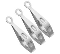 Garneck Lot de 3 Pinces à Épiler en Acier Inoxydable pour Retirer Poils de Porc, Arêtes de Poisson et Poils de Poulet, Ustensiles Cuisine Solide, Adaptées Usage Quotidien Cuisine