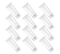 Garneck Lot de 30 Tubes de Lotion Vides en Plastique Souple 20 Ml Bouchon à Clapet Flacons Distributeurs Anti-Fuites pour Shampoing Nettoyant Visage et Crème Voyages et Échantillons de