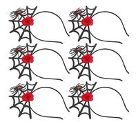 Garneck Lot De 6 Bandeaux Pour Cheveux D'Halloween En Toile D'Araignée