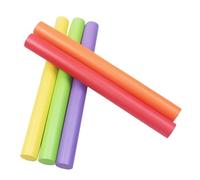 Garneck Lot De 6 Bâtons Souples pour Garçon Et Filles, Bâtonnets De Sport De Plein Air, Matériau Doux Et Sécurisé, Équipement De Relais pour Compétition Scolaire Et Entraînement Athlétique