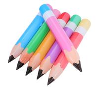 Garneck Lot De 6 Crayons Gonflables Géants En Pvc Pour Décoration De Fête De Rentrée Scolaire