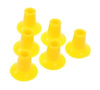 Garneck Lot De 6 Ventouses Pour Rectifieuse Outils De Réparation De Moteur Ventouses Pour Automobiles Soupapes De Moteur De Voiture Équipement De Rodage De Soupapes Plastique Jaune