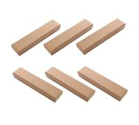 Garneck Lot de 6 Vitrines pour Montres et Colliers en Carton Résistant, Format Rectangulaire Khaki Mousse Protectrice, Coffrets de Rangement Compact pour Hommes et Femmes, Utilisation