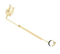 Garneck Lyre Accessoire en Fer Clip Sécurisé pour Flûte Portable et Design Compact pour Partitions en Performances Live ou Séances de Pratique