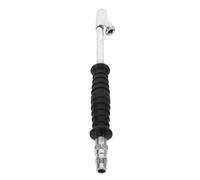 Garneck Mandrin Pneumatique Métal Robuste avec Manche Coudé et Manche Caoutchouc Antidérapant Tête Simple pour Gonflage Pneus Voiture et Camion Extension Longue pour Accès Facile