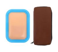 Garneck Mannequin D' en Silicone Réaliste pour Débutants Modèle de Peau Humaine Simulée Kit D' Outil Pédagogique Réutilisable pour Formation et Cabinet