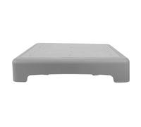 Garneck Marchepied de Douche Plateforme Antidérapante pour Seniors Rehausseur de Marche Portable Large et Stable Facile à Nettoyer pour Salle de Bain et Aide au Transfert