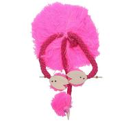 Garneck Marionnette D'autruche à Ficelles, Jouet en Peluche Bleu Ciel pour Enfants, Accessoire de Spectacle en Bois Fabriqué à La Main, pour Raconter des Histoires de Manière Interactive Et