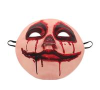 Garneck Masque d'Halloween Effrayant en EVA Effets de Sang Réalistes Masque de Purge Sanglant Léger et Réglable Accessoire Cosplay Sanglant pour Fête et Carnaval