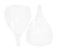 Garneck Masque Facial Transparent pour Coiffure Lot de 2 Pièces Protection la Laque et Produits Chimiques Visage Réutilisable pour Salons de Coiffure