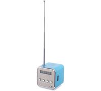 Garneck Mini Bleu Rétro Enceinte en Fil Portable D’Aluminium sans Alliage | Son Stable, Effets Musicaux Soignés, Design Décoratif, Format Compact, Usage Mobile