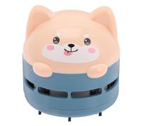 Garneck Mini Forme Chat Mignon en ABS Aspirateur Portable de Bureau Rechargeable USB Pratique pour Nettoyer la Poussière Endroits Difficiles D'accès