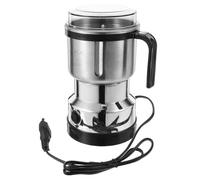 Garneck Mini Moulin à Café Électrique 500 Ml en Acier Inoxydable 3 Lames à 6 Tranchants Brosse et Cuillère Moulin à Épices et Grains Polyvalent Silencieux Adapté Cuisine Voyage