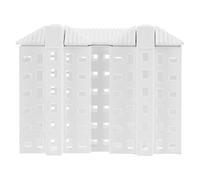 Garneck Modèle de Construction Miniature en Plastique Blanc Détails Précis, Maquette Réaliste pour l'enseignement de L'urbanisme Décoration Intérieure