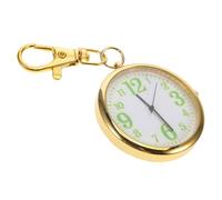 Garneck Montre De Poche Homme Vintage Ronde Porte-clés Petite Unisexe Montre De Poche Élégante Portable pour Homme