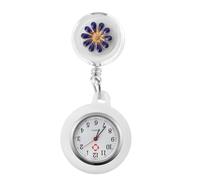 Garneck Montre Infirmière à Clip Pratique pour Femmes Chronomètre avec Design Élégant et Transparent Accessoire pour Médecins et Ambulanciers