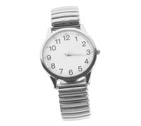 Garneck Montre Lumineuse Étanche à Grandes Lignes pour Hommes et Femmes Design Élégant à Quartz pour Présents d'anniversaire Bracelet Extra Long Facile à Lire