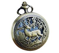 Garneck Montre Vintage Squelette Montre Portable pour Homme Accessoire Élégant Taille Compacte