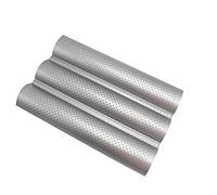 Garneck Moule à Baguette Compartiments Inoxydable Perforé pour Cuisson Traditionnel Français Accessoire de Cuisson et Facile à Nettoyer