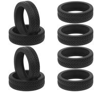 Garneck Noir Protège-Roues de Valise en Silicone 8 Pièces | Housses Discrètes, Ajustement, Protection des Roues, Usage en Couloirs D’appartement et Voyages Aériens