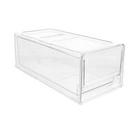 Garneck Organisateur De Frigo Empilable Transparent Avec Tiroir Conteneur De Rangement Pour Aliments Pour Réfrigérateur Et Congélateur Moyenne