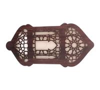 Garneck Ornement Suspendu en Bois Vintage avec Lumière pour Intérieur et Fête Accessoire Murale Élégant et Lumineux pour une Ambiance Chaleureuse