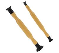 Garneck Outil de Rodage de Soupapes Pneumatique Manuel Lot de 2 Caoutchouc et Plastique Compact et Léger pour Réparation Automobile des Soupapes Moteur