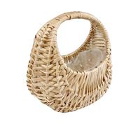 Garneck Panier à Rotin Tissé Main Mini Panier Décoratif Pour Rangement Objets Divers Accessoire De Décoration Intérieure