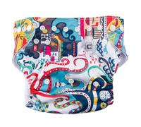 Garneck Pantalon D'apprentissage Bébé Réglable Couche Lavable en Pul, Couche Respirante et Imperméable, Protection Anti-fuite Propreté