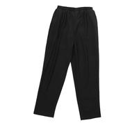 Garneck Pantalon De Chef Ample Respirant Et Robuste Taille XXL Noir pour Le Personnel De Cuisine