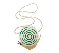 Garneck Paquet à Bandoulière Fille Dessin Animé Porte-Monnaie Mini Paquet à Pièces Léger Coloris Petit Escargot pour Usage Quotidien Plage Fête Shopping