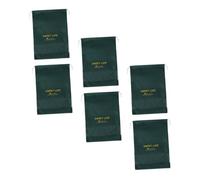 Garneck Paquet à Chaussures Portable Non Tissé Cordon De Serrage, Lot De 6 Pochettes De Rangement Vert Moyen 26x37 Cm, Organisateur De Voyage pour Chaussures Et Sandales