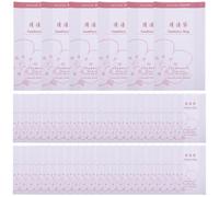 Garneck Paquet à Vomi Jetables en Papier Kraft Imperméables 100 Pièces Paquet à Déchets Étanches pour Avion Voiture et Voyages Nettoyage Pratique et Hygiénique en Extérieur