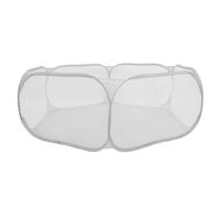 Garneck Parc pour Petits Animaux Portable en Polyester Respirant, Forme Hexagonale Pliable, Facile à Ranger, pour Intérieur et Extérieur pour Chiens, Chats et Rongeurs