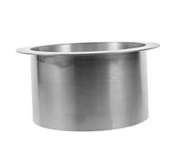 Garneck Passe-câble Acier Inoxydable Ronde Intégrée Pour Comptoir La Cuisine Et Bureau Résistance Aux Hautes Températures