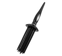 Garneck Peigne à Boucler Noir 2ème Génération, Peigne Coiffant à Effet Vent Antistatique, Outil Professionnel Léger pour Boucles Volumineuses, Compatible Sèche-cheveux et Fer à Friser,