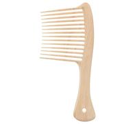 Garneck Peigne à Cheveux Démêlant Large Taille Unique en Plastique Résistant pour Barbe Longue Cheveux Afro Soins Quotidiens la Maison