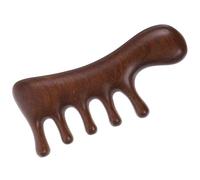 Garneck Peigne de Massage en Bois de Santal Naturel à Dents Larges 116 X 56 X 18 CM Peigne Démêlant Antistatique pour Cuir Chevelu Adapté Femmes et Hommes pour Massage Relaxant