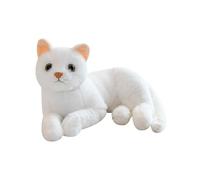 Garneck Peluche Chat Adorable Simulacre pour Garçon Fille Peluche Décoratif pour Maison et Bureau