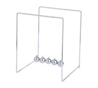 Garneck Pendule Newton Métal Carré Décoration de Bureau Cinétique pour Maison et École Éducatif Équilibre et Dynamique Gadget pour Garçon Fille et Adultes S