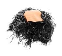 Garneck Perruque Chauve Homme Vieux Style Déguisement Comique Confortable et Réutilisable pour Fête Cosplay Halloween