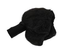 Garneck Perruque japonaise perruque cosplay pour fête accessoire de costume de juge perruques pour cosplay perruque de style perruque homme perruques cosplay p soie Noir